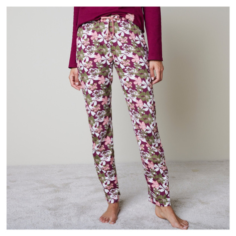 Pyžamové nohavice s celopotlačou kvetín Blancheporte