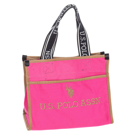 U.S Polo Assn.  BEUHX5999WUA-FUCHSIA  Veľká nákupná taška/Nákupná taška Ružová U.S. Polo Assn