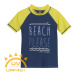 Chlapčenské tričko na kúpanie COLOR KIDS T-shirt W. Print, dark denim