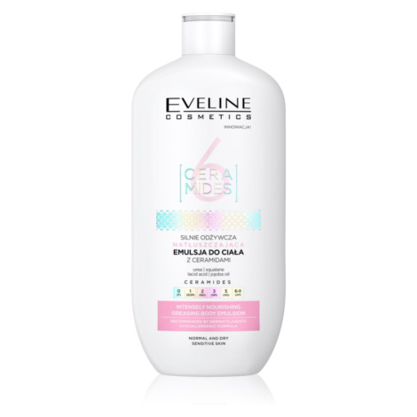 Eveline Cosmetics 6 Ceramides telová emulzia pre normálnu a suchú pokožku