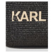 Kabelka Karl Lagerfeld K/Essential Raffia Tote Black