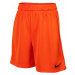 Nike YTH PARK II KNIT SHORT NB Chlapčenské futbalové šortky, oranžová, veľkosť