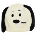 Snoopy zimná čiapka s uškami biela