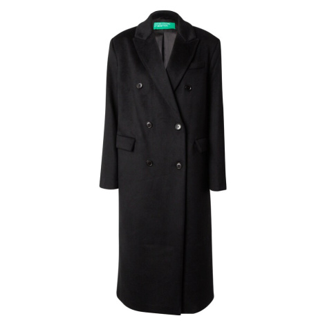 UNITED COLORS OF BENETTON Prechodný kabát  čierna