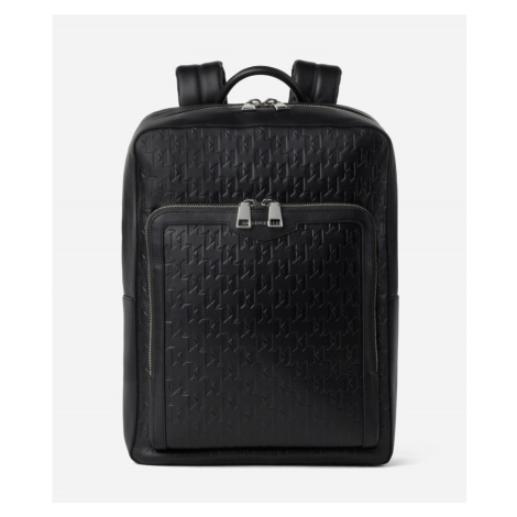 Batoh Karl Lagerfeld K/Loom Lea Backpack Čierna