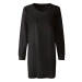 esmara® Dámske plyšové tričko s dlhým rukávom (čierna)