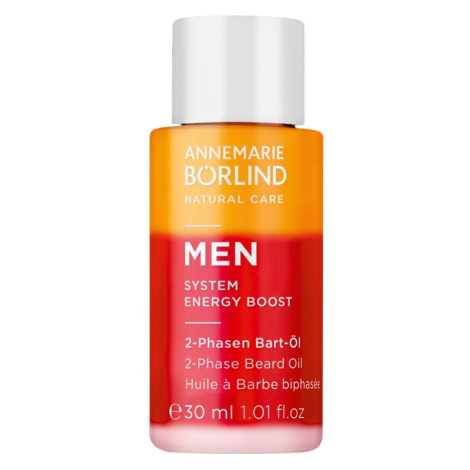 Annemarie Börlind MEN System Energy Boost 2-fázový olej na pleť a bradu pre mužov 30ml - Annemar