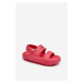 Lightweight foam hook-and-loop sandals ProWater Pink