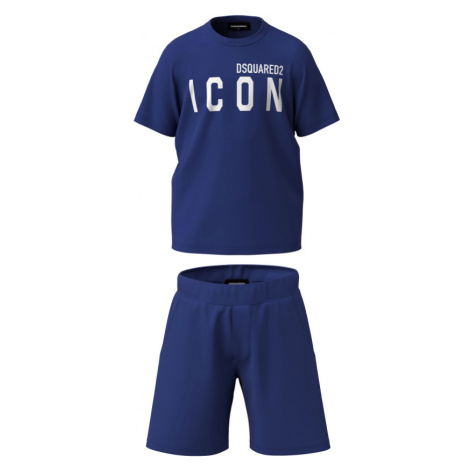 Pyžamo Dsquared Icon Pyjama Dark Blue Dsquared²