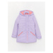 LC Waikiki Girls' Hooded Printed Down Coat