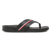 Tommy Hilfiger Žabky Leather Toe Post Sandal FM0FM04460 Čierna