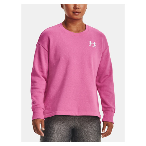 Mikina Under Armour Rival Fleece Oversize Crew W