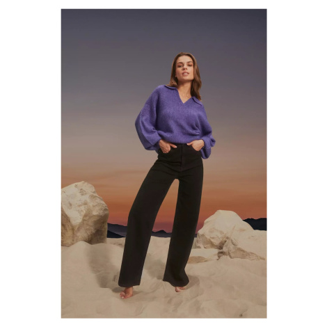 High-waisted jeans Moodo