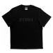 Tama Tričko T-Shirt Black with Black Logo Black