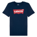 Levis  BATWING TEE  Tričká s krátkym rukávom Námornícka modrá