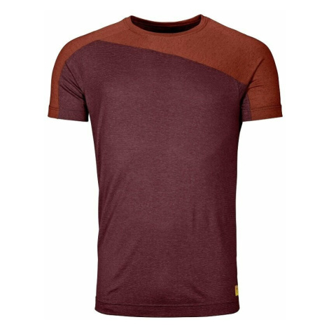 Ortovox 170 Cool Horizontal T-Shirt M Winetasting Blend Tričko Outdoorové tričko