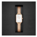 Daniel Wellington Hodinky Quadro Lumine Pressed Piano DW00100578 Zlatá