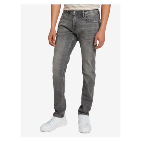 Šedé pánske slim fit džínsy Tom Tailor Denim - Pánske