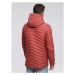 Loap JEKL Pánska zimná bunda, červená, veľkosť