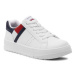 Tommy Hilfiger Sneakersy Flag Low Cut Lace-Up T3X9-33356-1355 S Biela