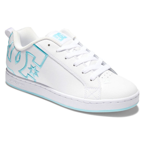 DC Shoes  Court graffik 300678 WHITE/WHITE/BLUE (XWWB)  Módne tenisky Biela