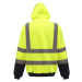 Yoko Reflexná mikina s kapucňou HVK05 Hi-Vis Yellow