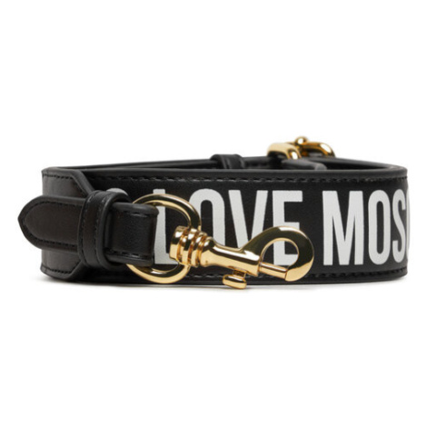 LOVE MOSCHINO Odnímateľný popruh tašky JC6404PP1LLV100A Čierna