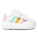 Dievčenská rekreačná obuv ADIDAS Grand Court 2.0 cloud white pulse mint beam pink