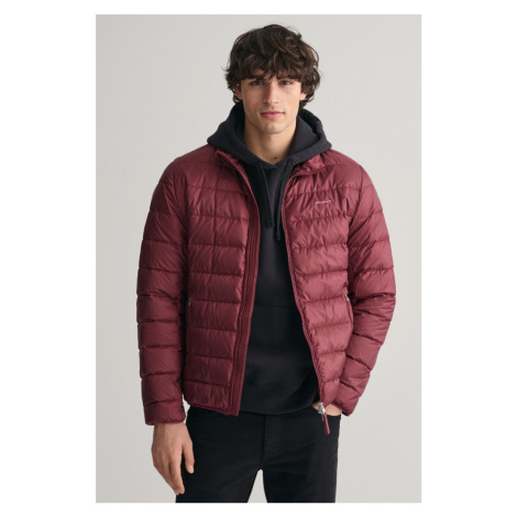 BUNDA GANT LIGHT DOWN JACKET WINE RED