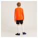 Detský futbalový dres s dlhým rukávom Viralto Club oranžový