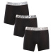 3PACK pánske boxerky Calvin Klein čierne (NB3131A-PZE)