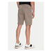 Boss Bavlnené šortky Chino-Slim-Shorts 50513035 Hnedá Slim Fit