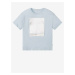 Svetlomodré dievčenské tričko Tom Tailor
