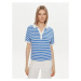 Tommy Hilfiger Polokošeľa WW0WW41889 Modrá Relaxed Fit