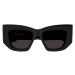 McQ Alexander McQueen  Occhiali da Sole  AM0448S 001  Slnečné okuliare Čierna