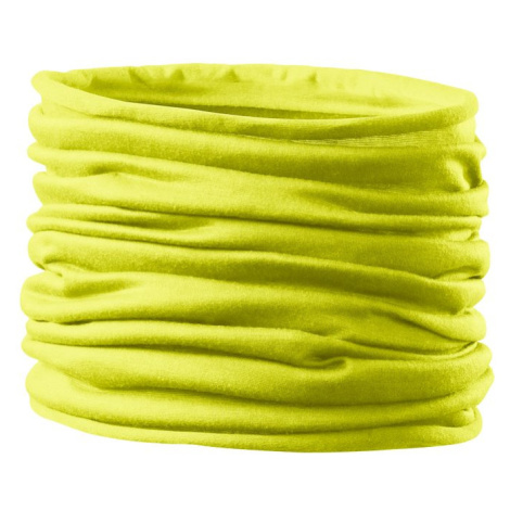 MALFINI Multifunkčná šatka Twister - Neónovo žltá