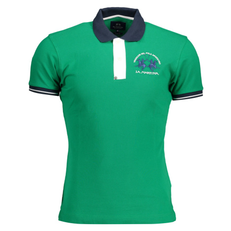 LA MARTINA MEN&#39;S SHORT SLEEVE POLO GREEN