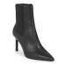 Calvin Klein Členková obuv Geo Stiletto Chelsea Boot 90 HW0HW01708 Čierna