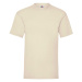 Beige Men's T-shirt Valueweight Fruit of the Loom