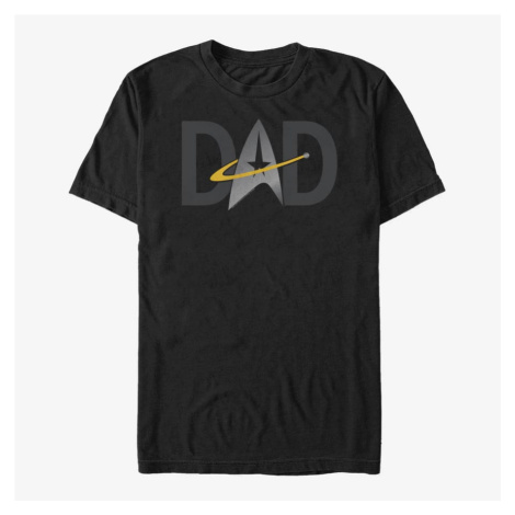 Queens Paramount Star Trek - Dad Insignia Unisex T-Shirt Black