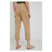 Nohavice Pepe Jeans Jynx dámske, béžová farba, strih cargo, vysoký pás