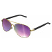 Unisex slnečné okuliare MSTRDS Sunglasses Mumbo Mirror gold/purple Pohlavie: pánske,dámske