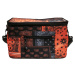Bandana Patchwork Print Black/Orange Cooler Bag