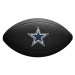Wilson MINI NFL TEAM SOFT TOUCH FB BL DL Mini lopta na americký futbal, čierna, veľkosť