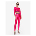 Versace Jeans Couture Legíny 74HAC101 Ružová Slim Fit