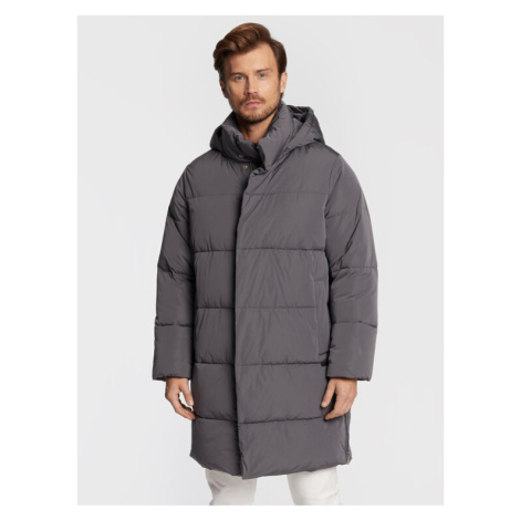 Trussardi Vatovaná bunda Memory 52S00742 Sivá Regular Fit