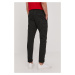 Nohavice Polo Ralph Lauren pánske, čierna farba, strih cargo