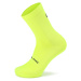 Unisex socks with antibacterial treatment ALPINE PRO COLO neon safety yellow