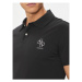 Guess Polokošeľa M4YP66 J1314 Čierna Slim Fit