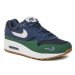 Nike Sneakersy Air Max 1 '87 QS DV3887 400 Tmavomodrá